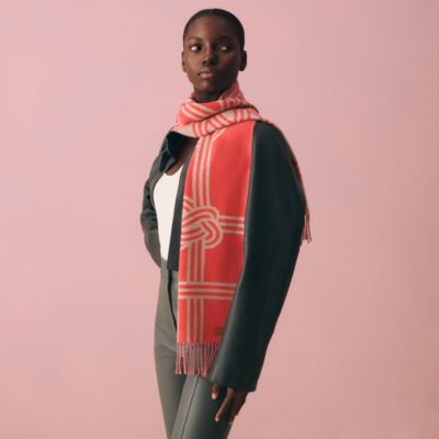 カレジェアン カシミアシルク 《エプロンドール&馬着》 - ピンク